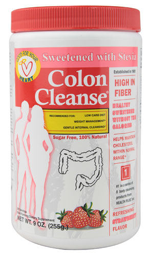 Health Plus Colon Cleanse All Natural Sweetener Strawberry Stevia